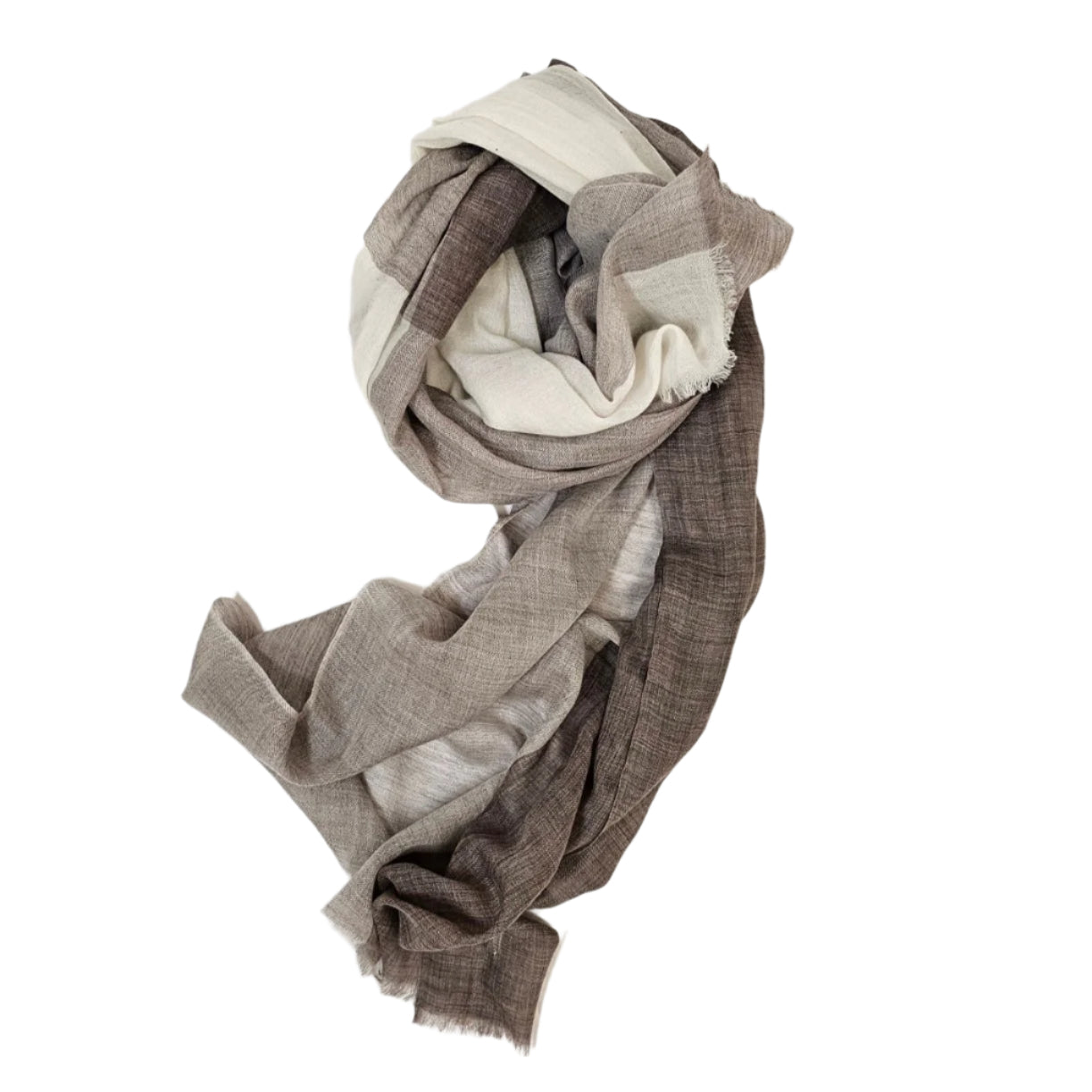 Modern Lt weight Cashmere Scarf Mocha