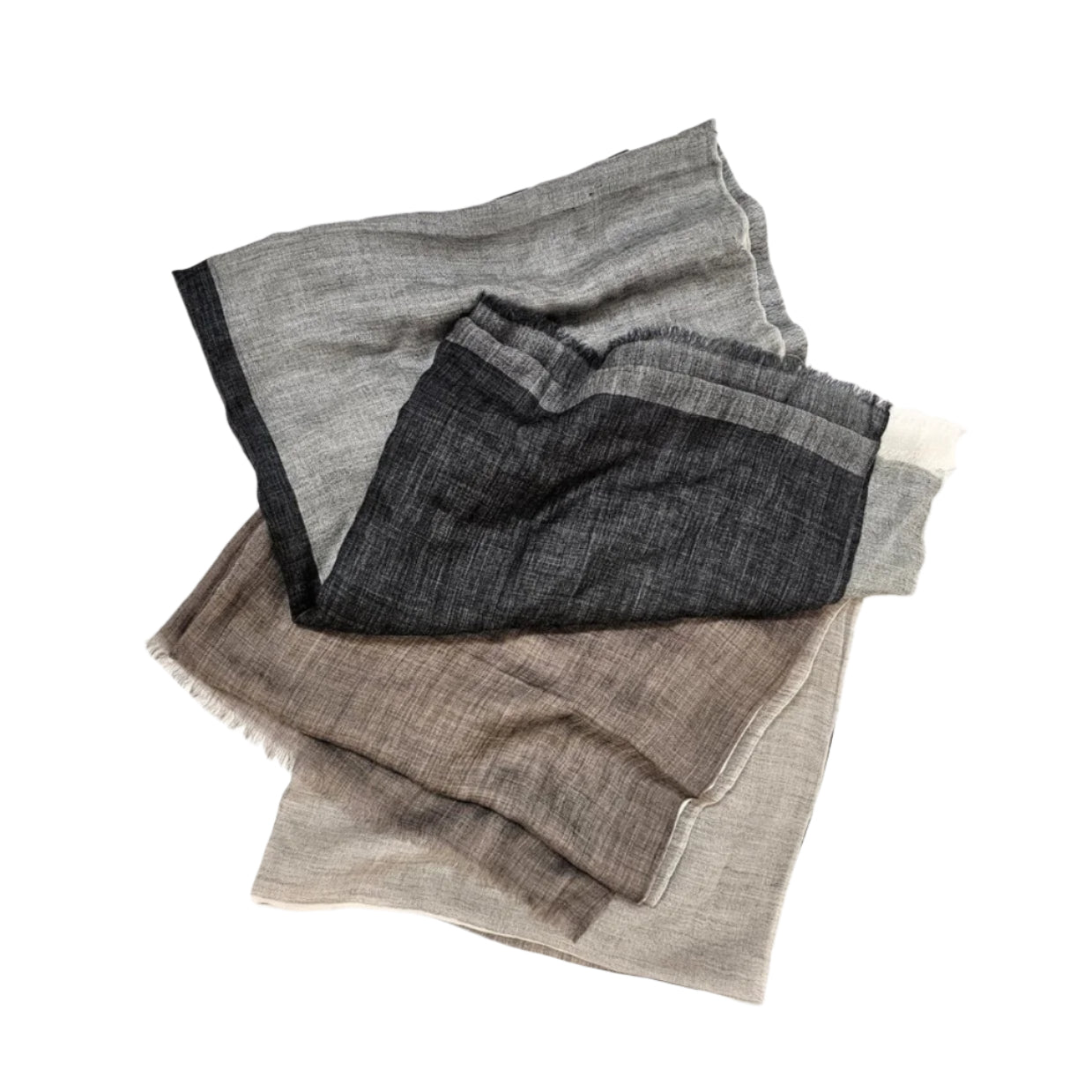 Modern Lt weight Cashmere Scarf Mocha