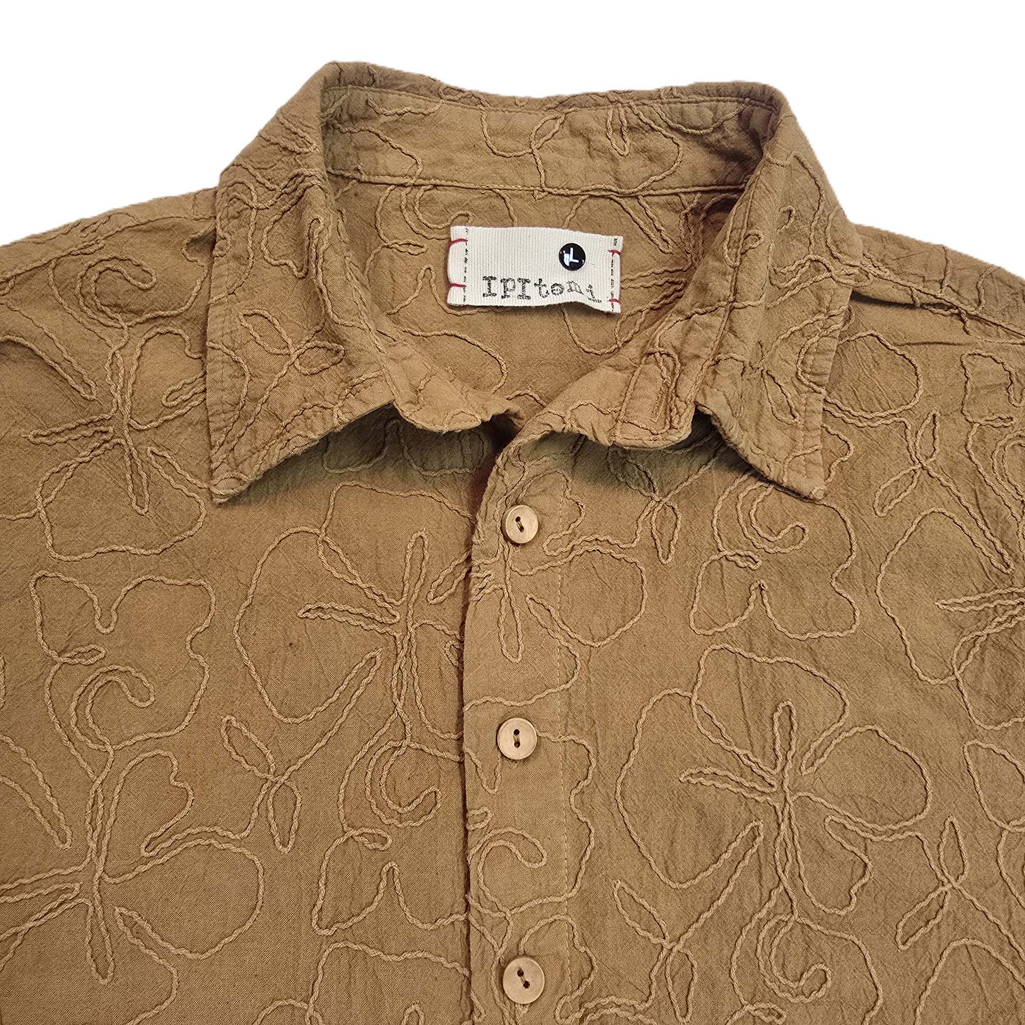 Aaron's Cutch Natural Dyed Camp shirts