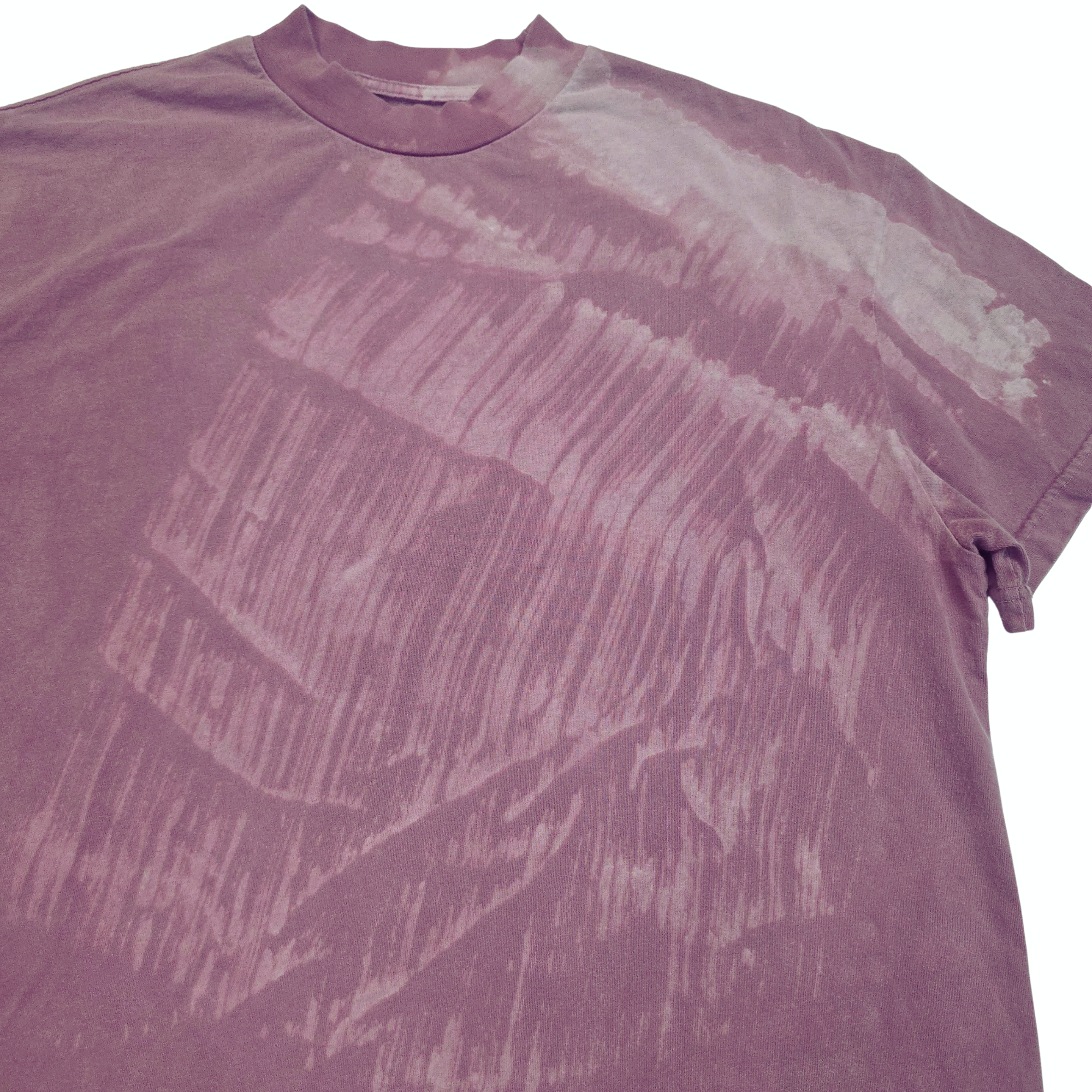 Brushed stroke oversize Crew tee