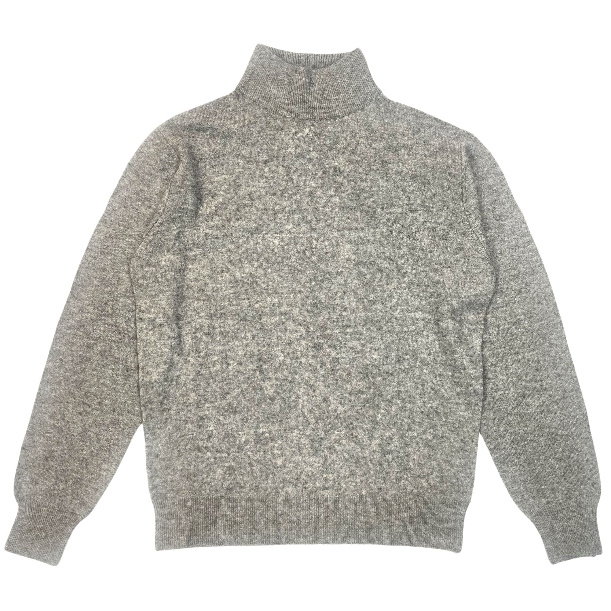 Azariah's Cashmere mock neck light sweater H.grey