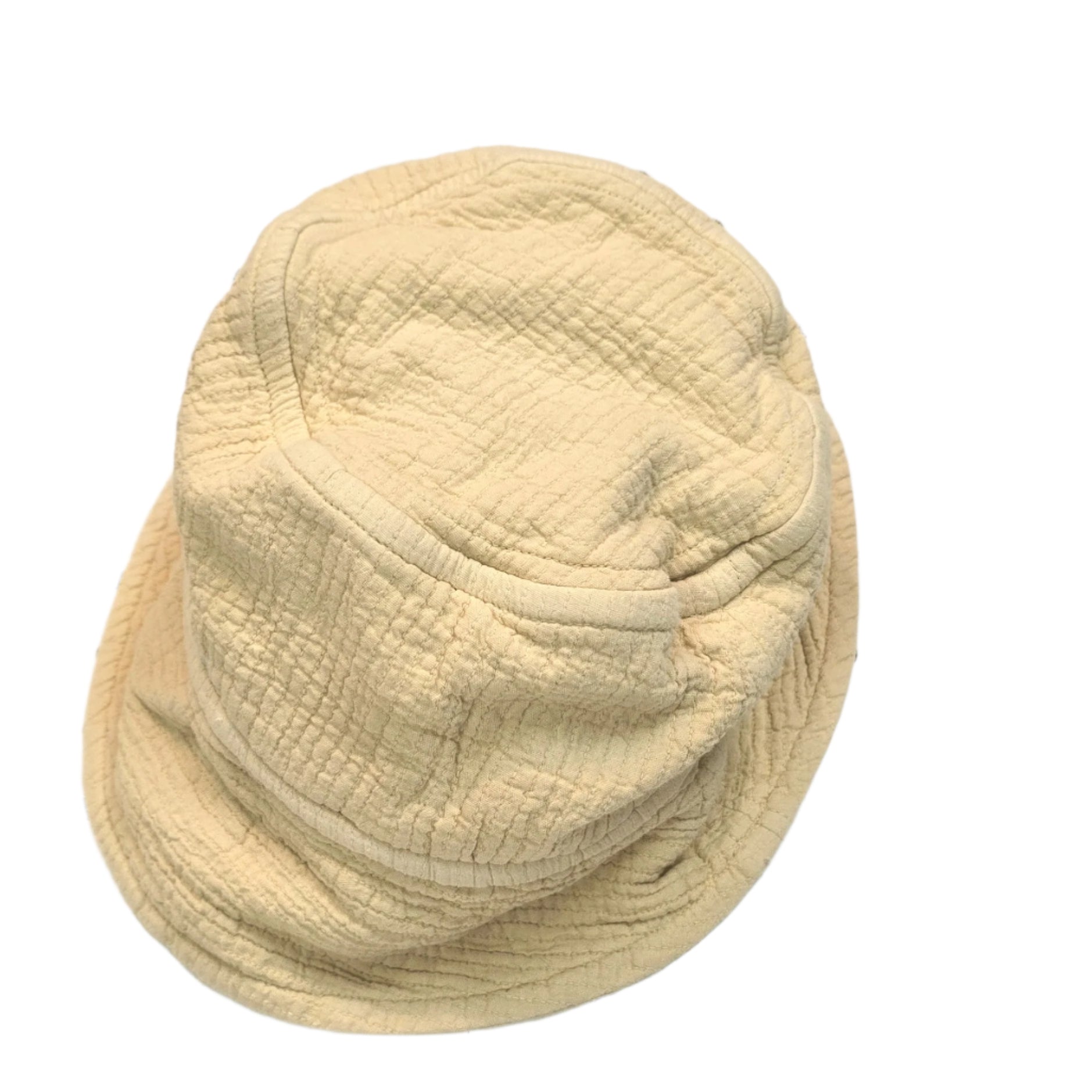 Quilted Ameba Bucket Hat Oat meal