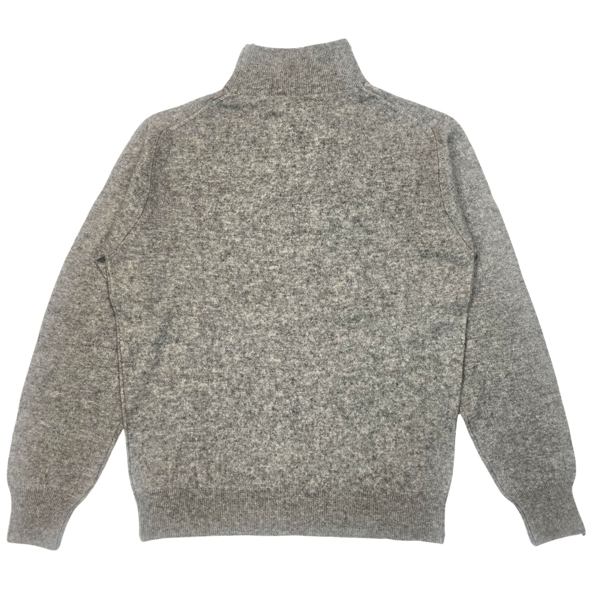 Azariah's Cashmere mock neck light sweater H.grey